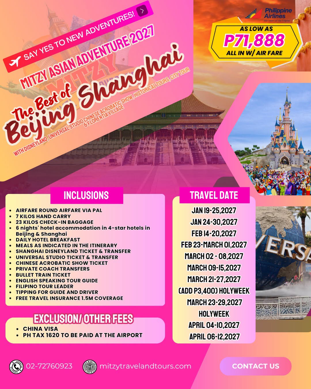 🌍𝟕𝑫/𝟔𝑵 𝑻𝑯𝑬 𝑩𝑬𝑺𝑻 𝑶𝑭 𝑩𝑬𝑰𝑱𝑰𝑵𝑮 𝑨𝑵𝑫 𝑺𝑯𝑨𝑵𝑮𝑯𝑨𝑰 𝑬𝑿𝑷𝑬𝑹𝑰𝑬𝑵𝑪𝑬