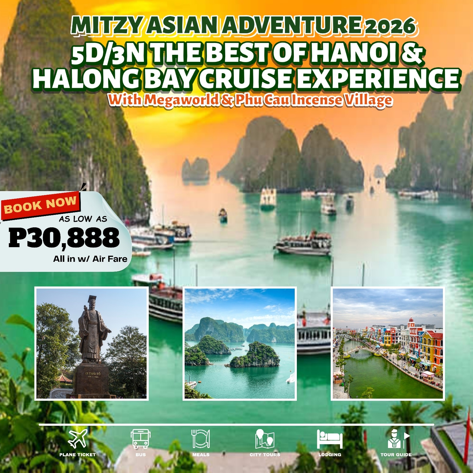 The Best of Hanoi & Halong Bay Experience