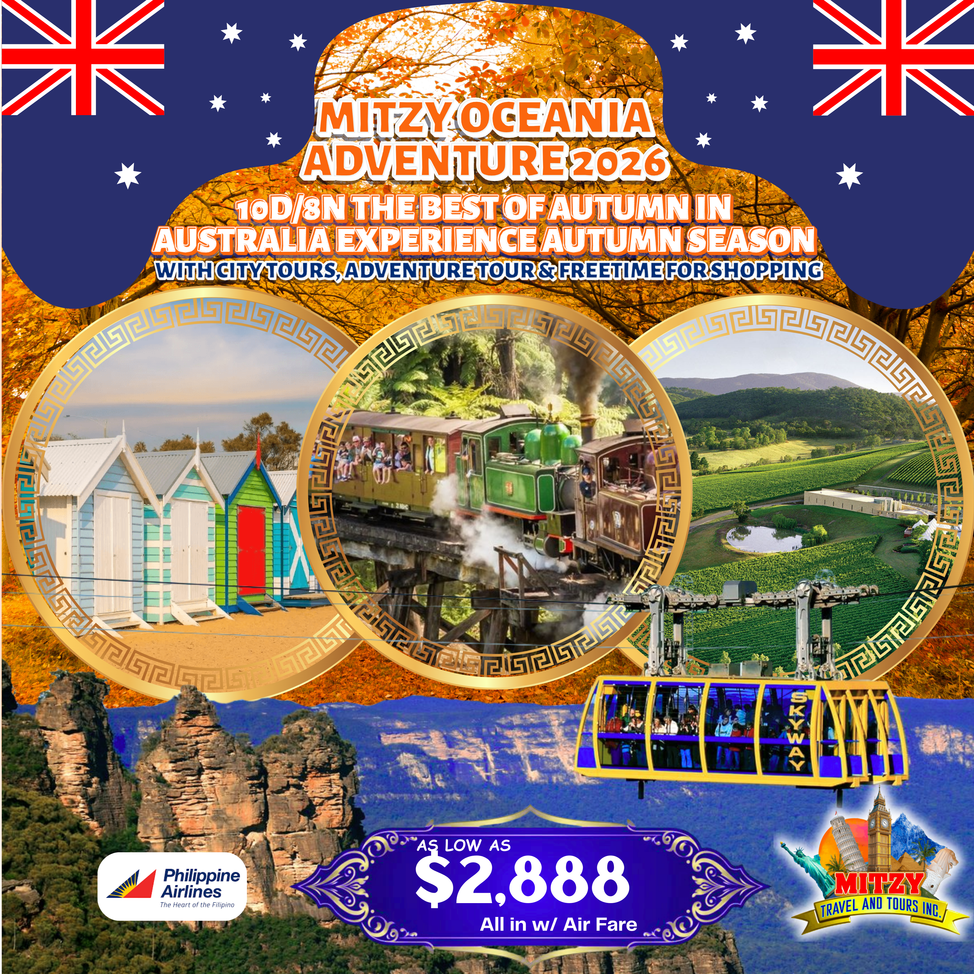 10D9N Autumn Holiday in Australia 2026
